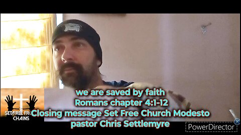 we are saved by faith Romans chapter 4:1-12 Closing message Set Free Church Modesto