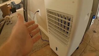 AGILLY 2-in-1 Evaporative Air Cooler - First Use!