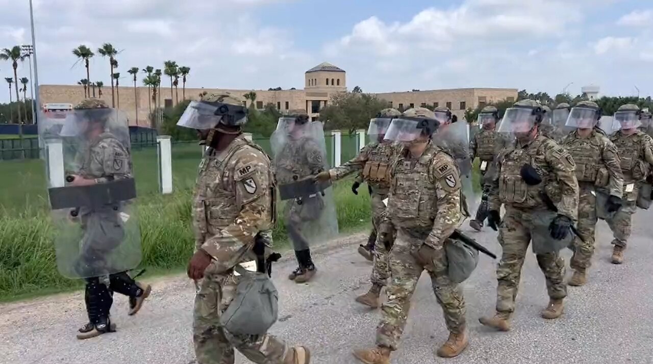 Texas National Guard Is At The Southern Border