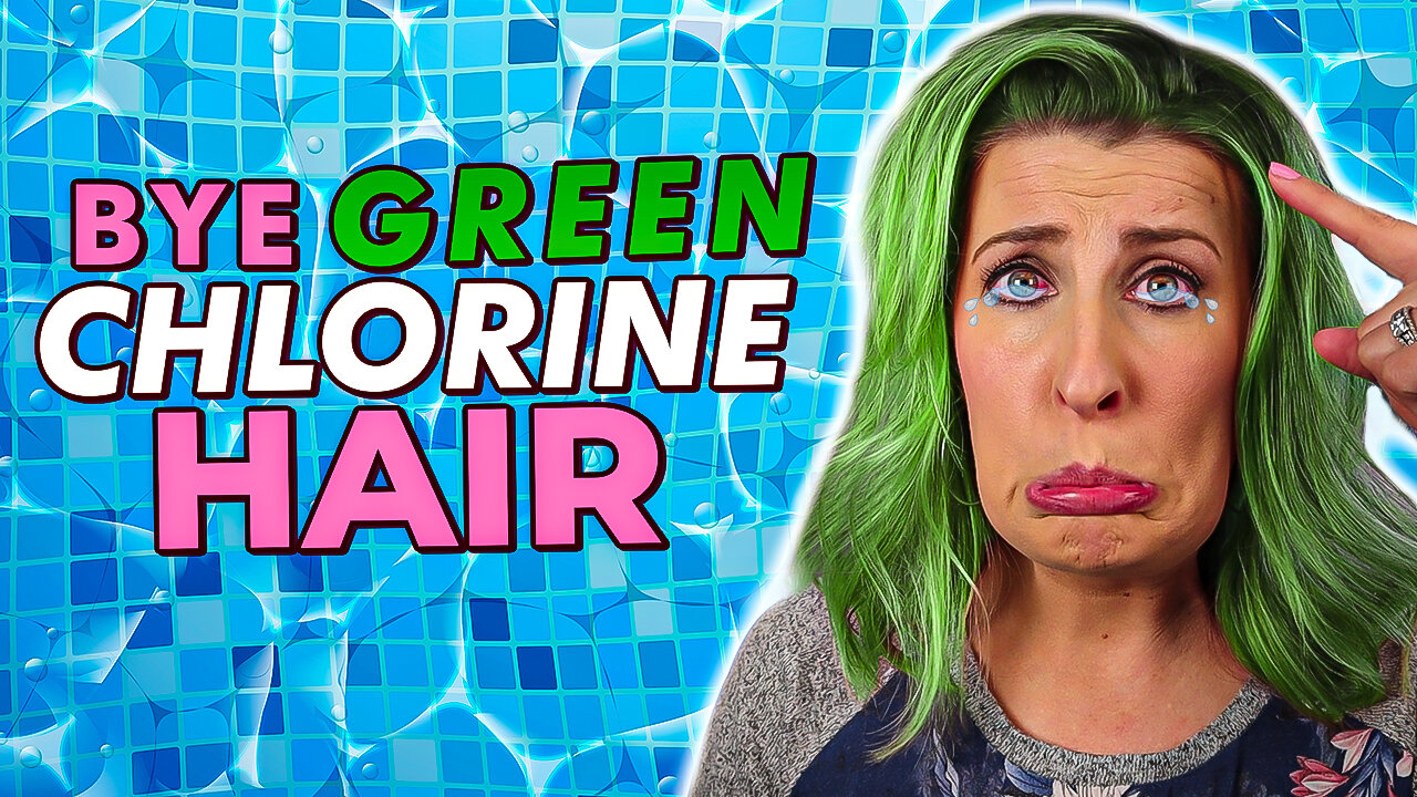 How To Fix Green Chlorine Hair | Prevent and Remove Green Swimmer's Hair