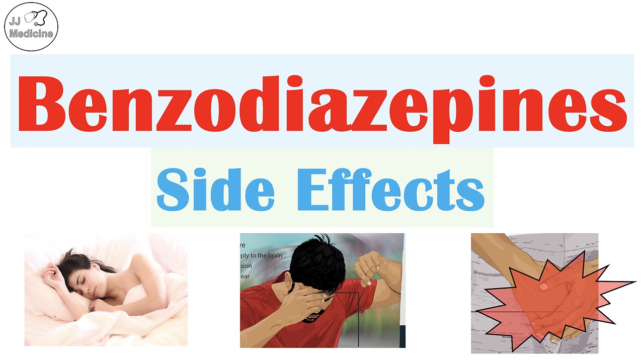 Benzodiazepines Side Effects (& Important Consequences of Long-Term Use) | Diazepam, Lorazepam