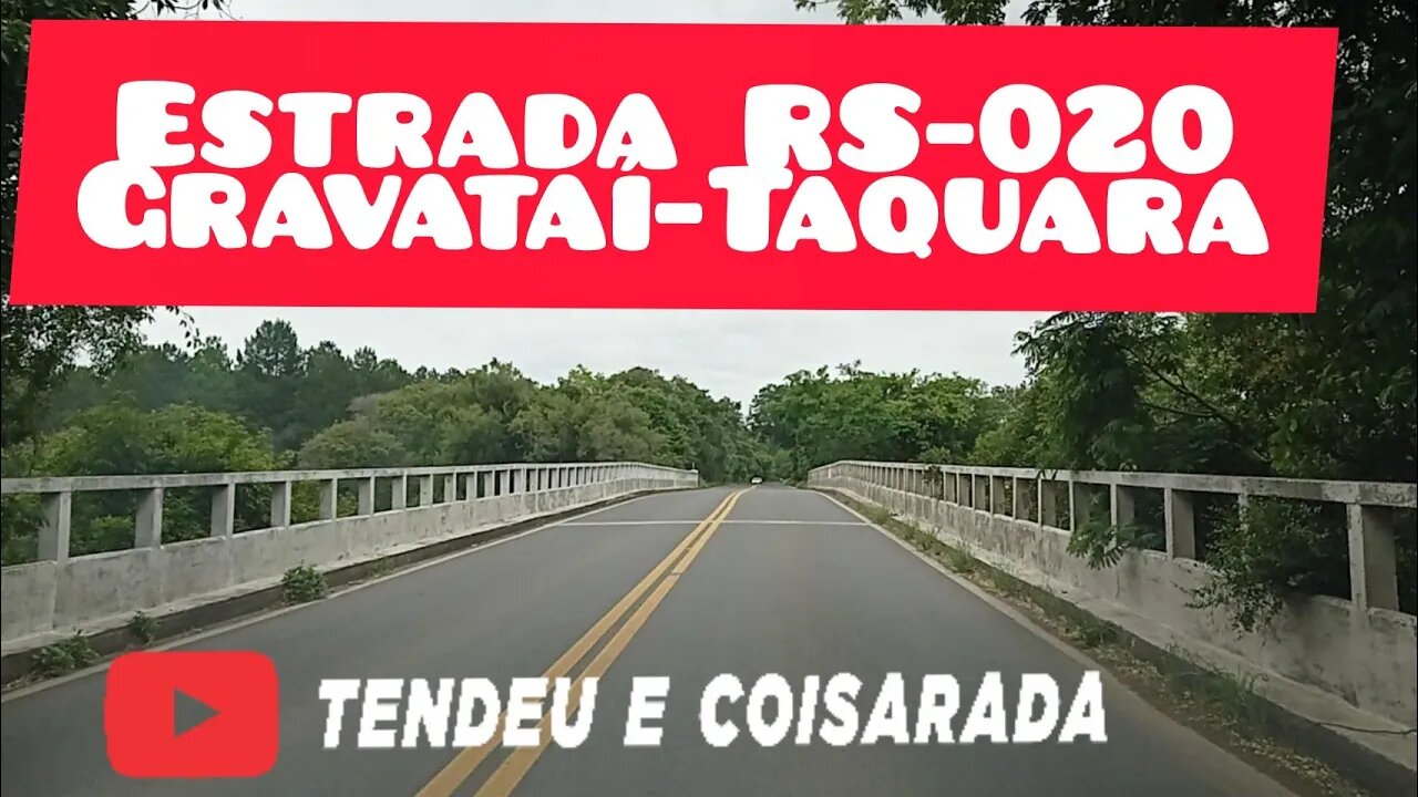 Conheça a Estrada RS 020 entre Gravataí e Taquara no RS / #viajar #estrada #ferias