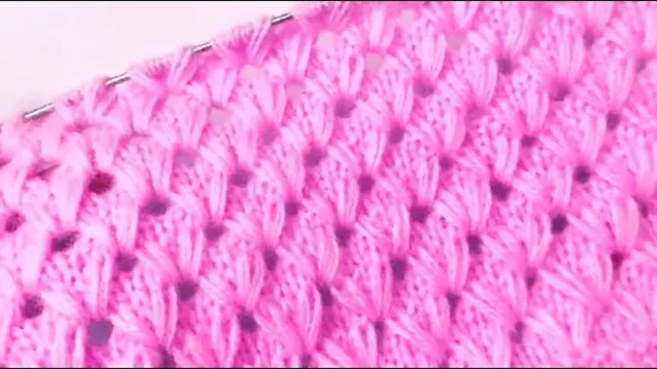 🧶PERFECT 💯👌very easy knitting baby blanket model