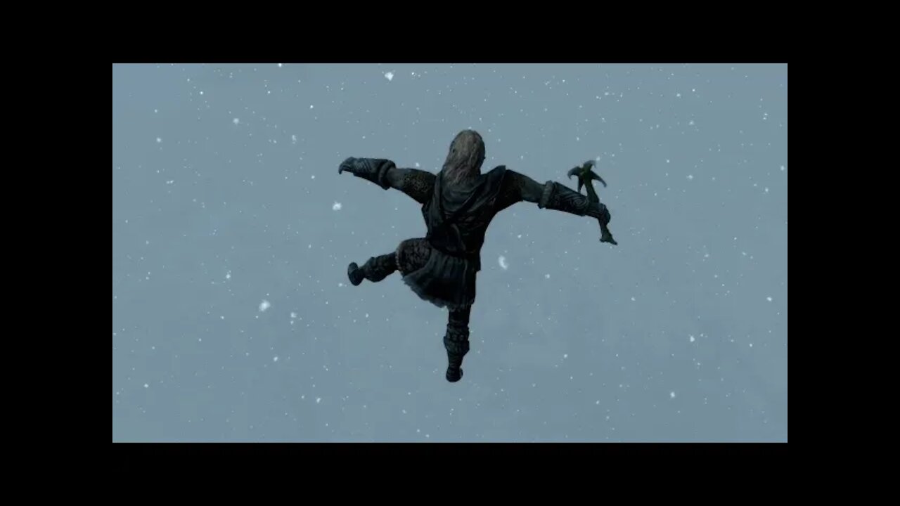 Jumping Over the Throat of the World | Skyrim | Icarian Flight pt 2