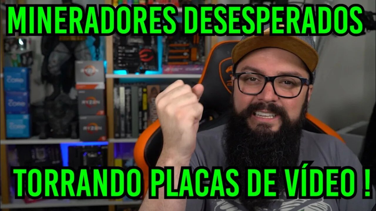 Mineradores Desesperados Leiloando Placas de Vídeo !