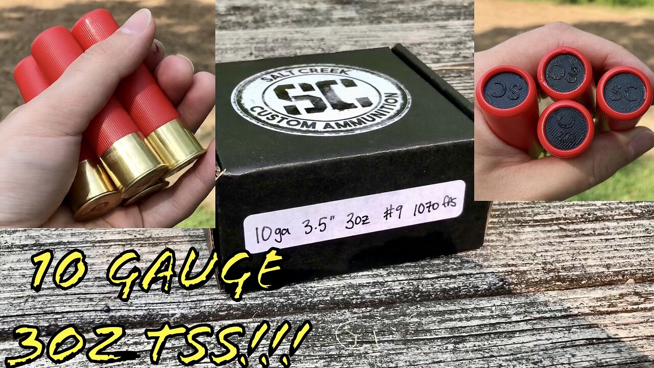 Salt Creek Ammo 3OZ 10 Gauge Tss!! The King Of Shotshells!