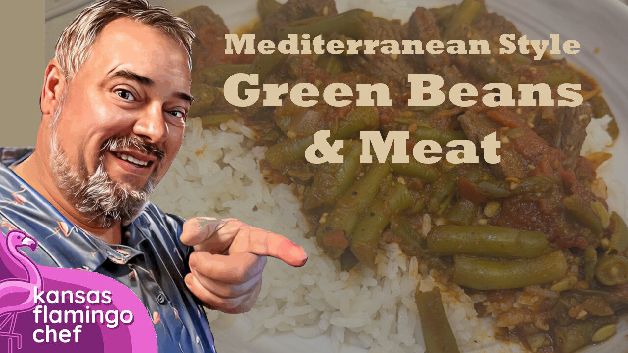 Lebanese Style Green Beans and Meat