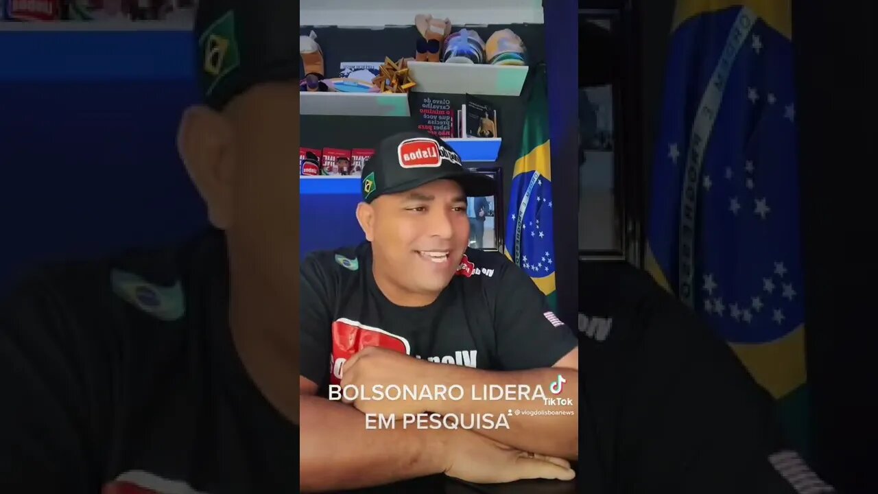 BOLSONARO LIDERA PESQUISA ELEITORAL