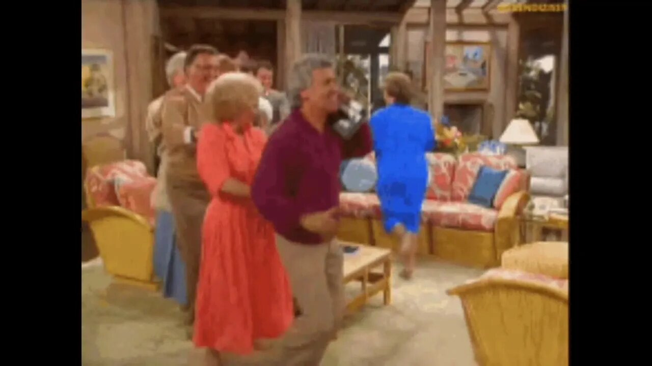 The Golden Girls Conga!