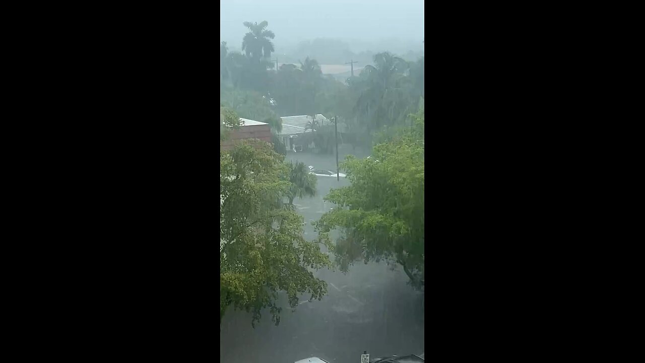 Extremely rare flash flood emergency alert issued for South Florida