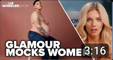 Glamour Magazine mocks women puts pregnant man on cover