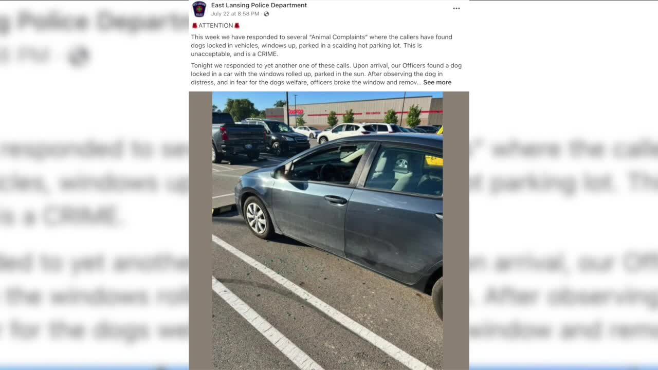 ELPD reminds residents to not leave their pets in the car