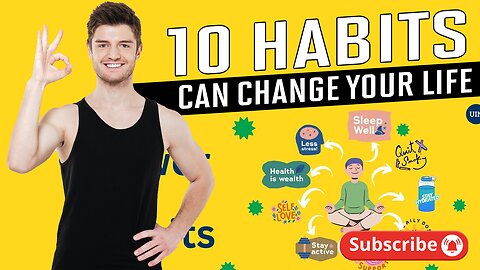 10 Habits that can change your life in 2024-Motivational Speech