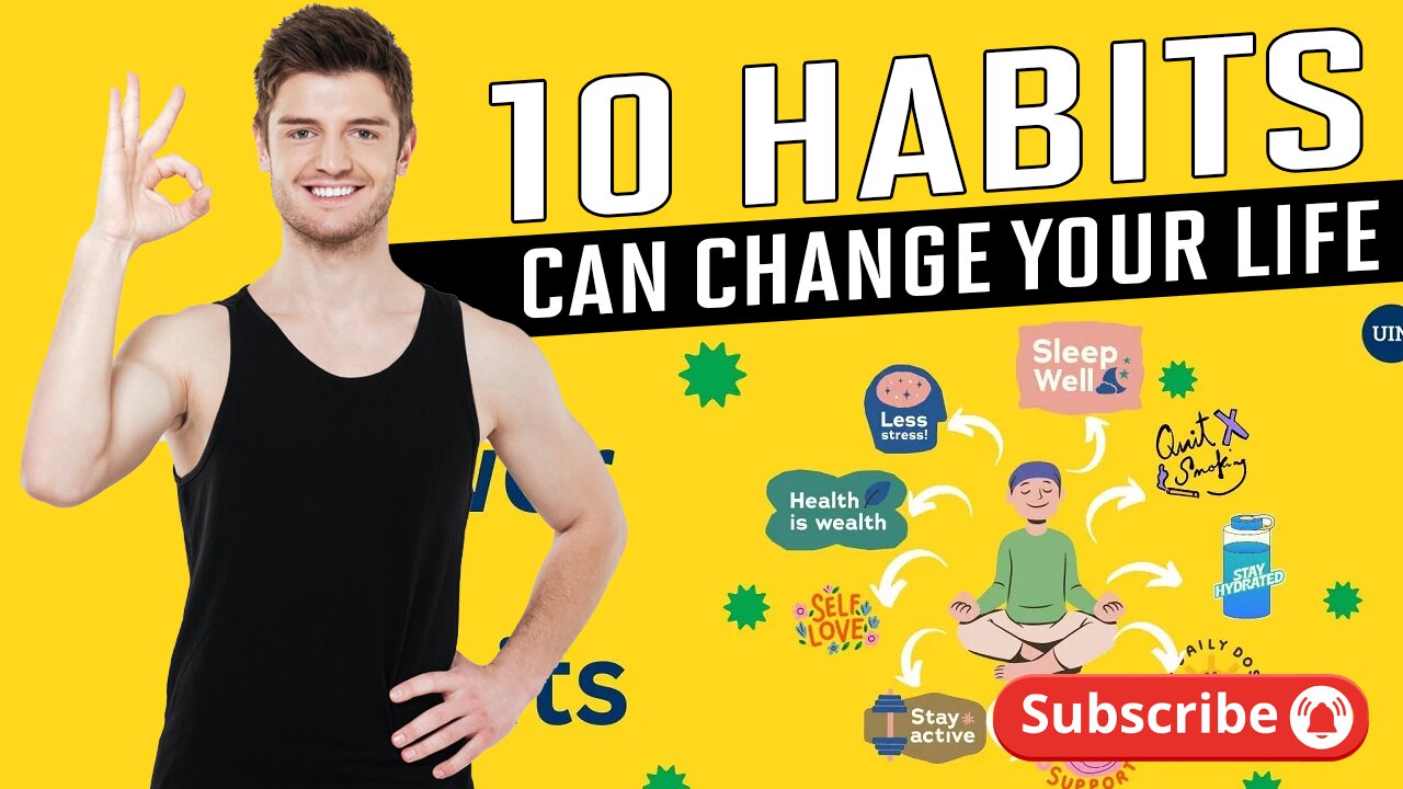 10 Habits that can change your life in 2024-Motivational Speech