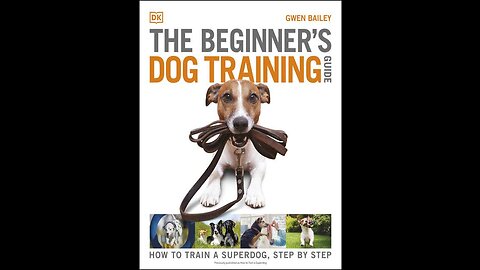 Teaching how to train a dog from starting