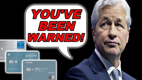 A Warning To Chase Card Members!