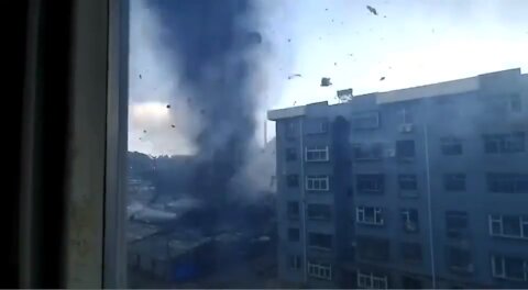 Tornado in China