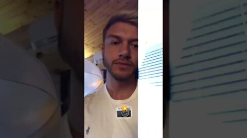 In the middle of a photoshoot