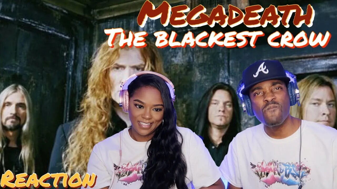 First time hearing Megadeth “The Blackest Crow” Reaction | Asia and BJ