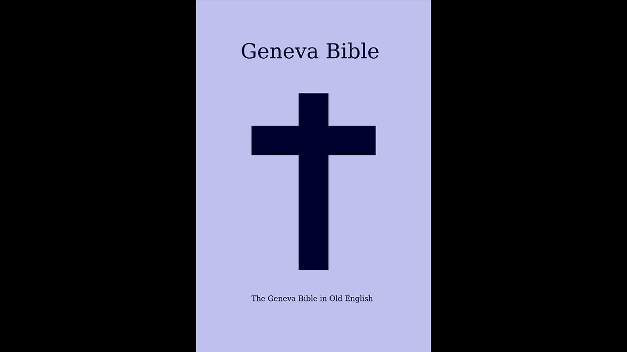 Genesis Chapter 4 of the 1560 Geneva Bible