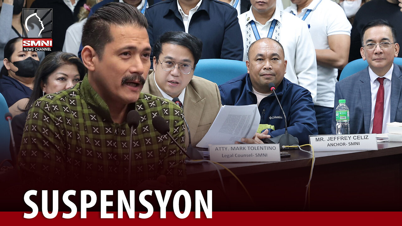 Imbestigasyon sa suspensyon ng SMNI, pormal na hiniling sa Senado