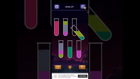 Water Sort Puzzle Level 27