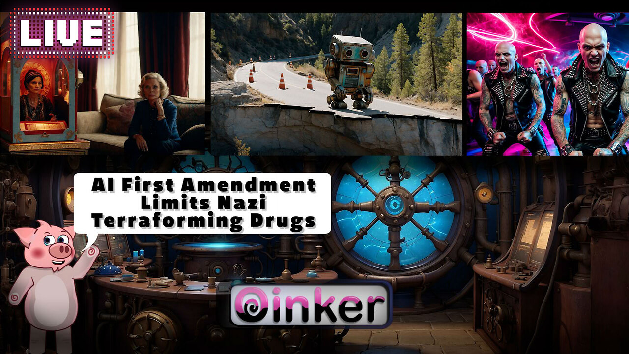 News Swine: AI First Amendment Limits Nazi Terraforming Drugs