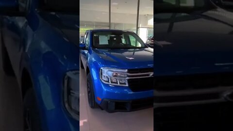 😍 OLHA ESSE AZUL INCRÍVEL DO NOVO FORD MAVERICK!! #Shorts Fastcarview