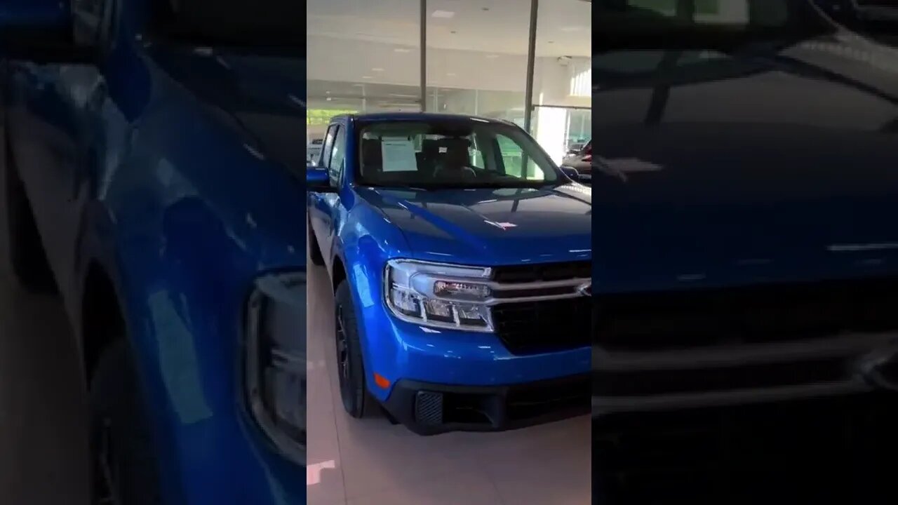 😍 OLHA ESSE AZUL INCRÍVEL DO NOVO FORD MAVERICK!! #Shorts Fastcarview