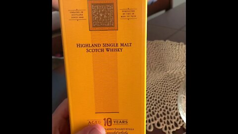 Glenmorangie scotch