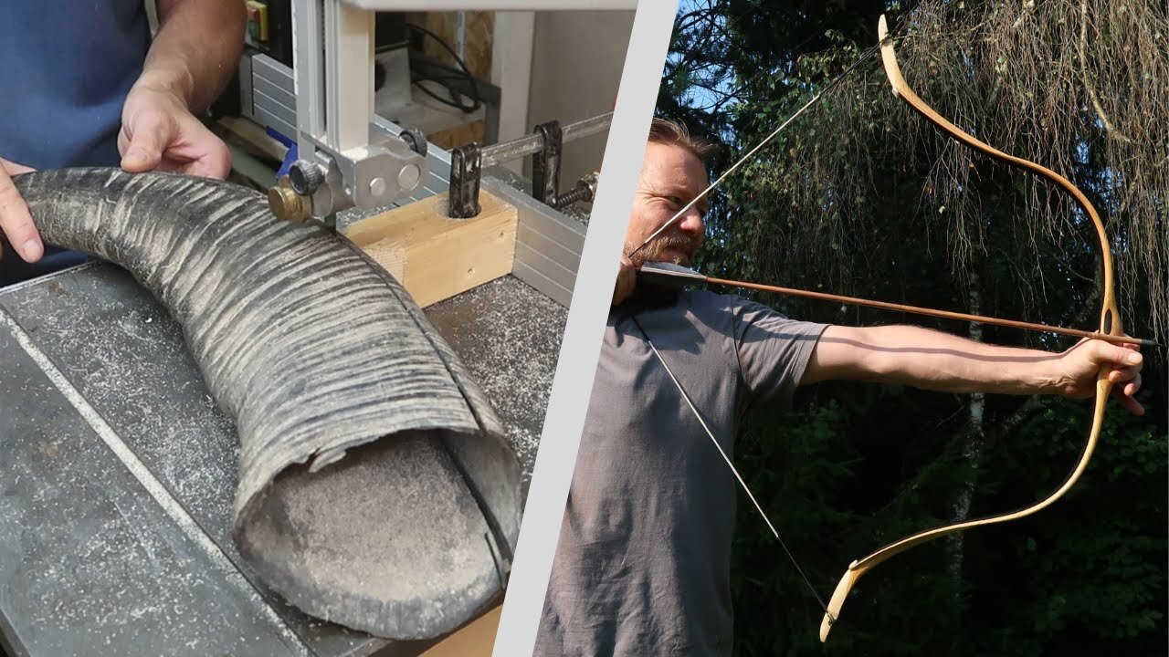 Making a horn bow - How to make a composite bow.