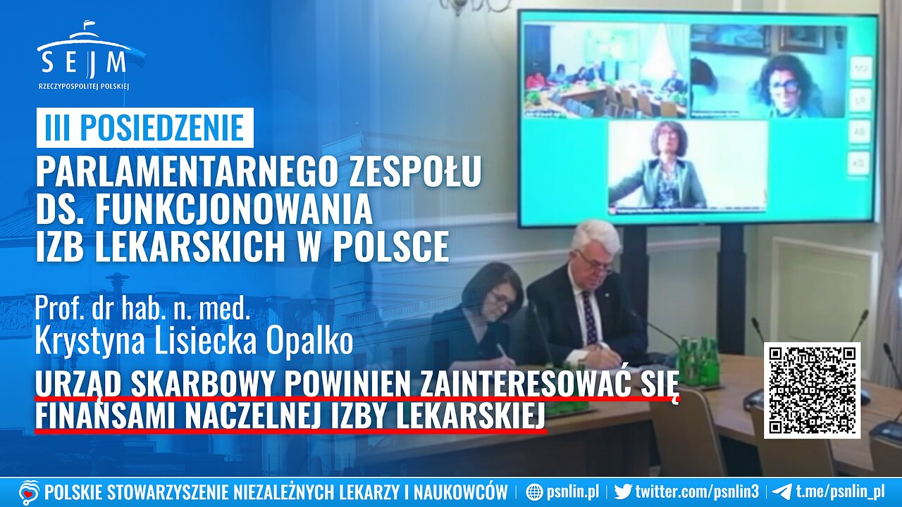 Urząd Skarbowy powinien zainteresować się finansami Naczelnej Izby Lekarskiej - Prof. Opalko