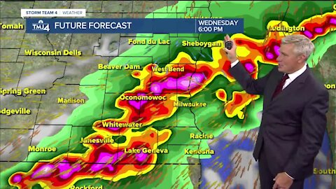 Tuesday's storm is gone, but storms may return Wednesday afternoon