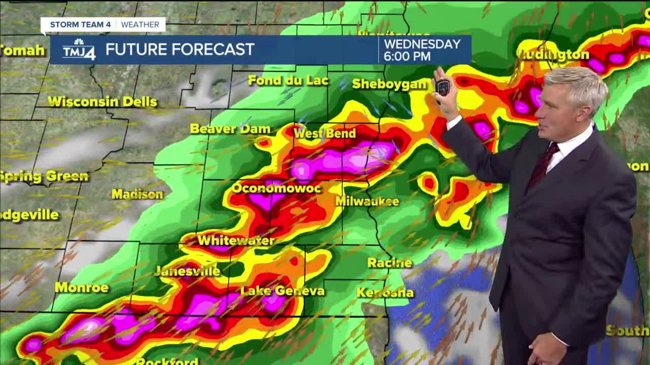 Tuesday's storm is gone, but storms may return Wednesday afternoon