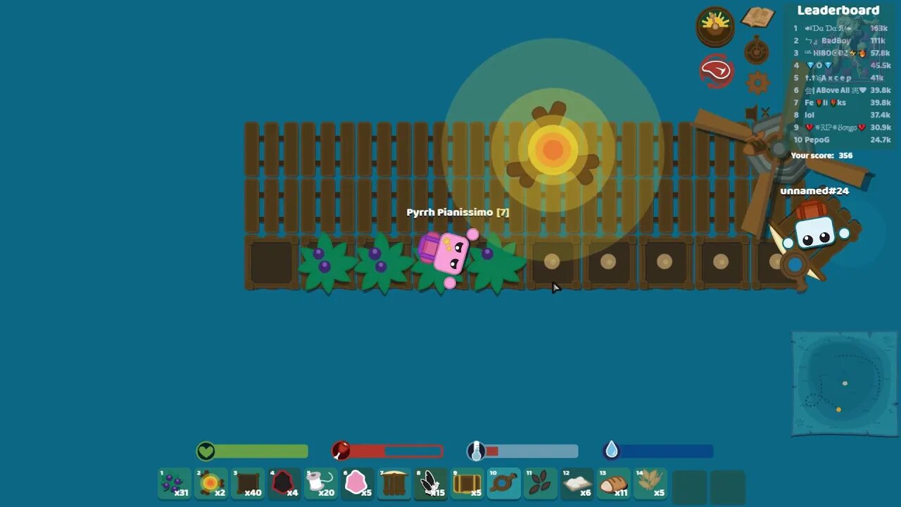Starve.io Sea Farm Experimental Mode Let's Play