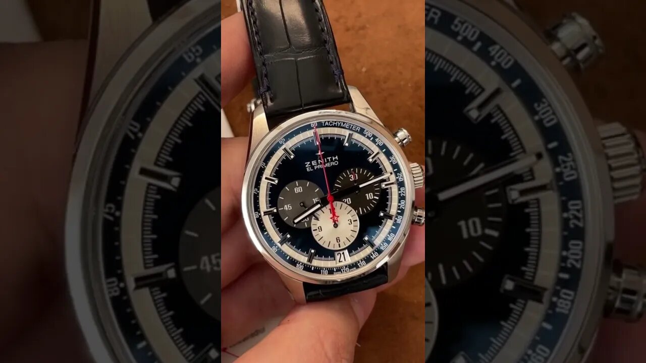 First Automatic Chronograph- el primero #edcwatches #zenithwatches