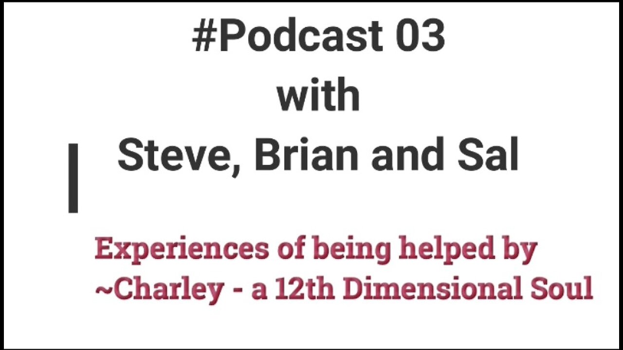 Pod No.3 with Steve, Brian and Sal