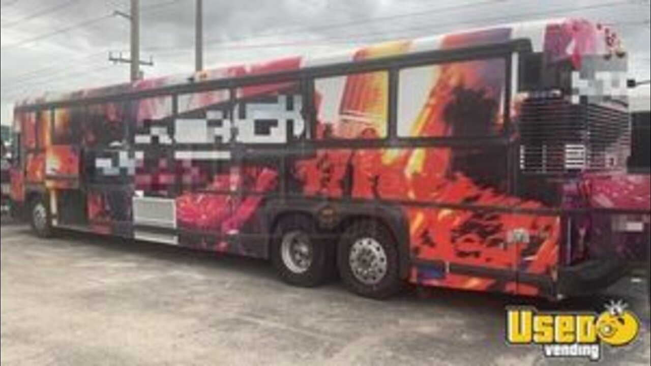 Nice and Clean 40' MCI Party Bus | Special Events Bus with Bathroom for Sale in Florida