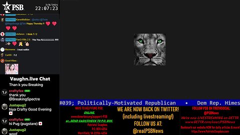 2024-02-08 22:00 EST - The MAGA Mullet Show: with MagaSwaga