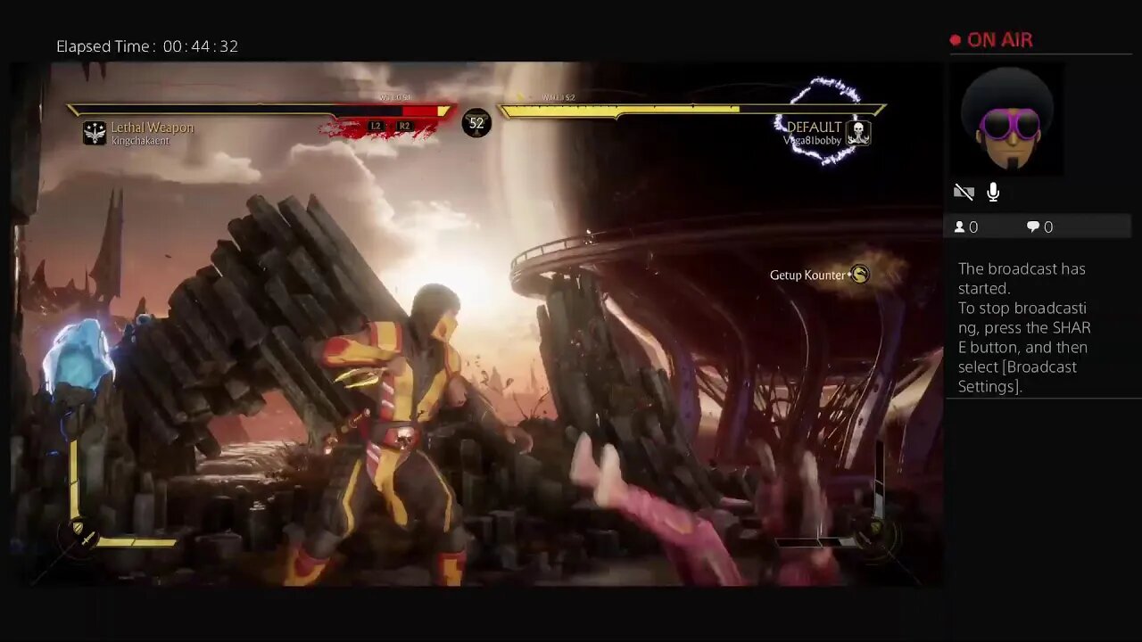 kingchakaent's Live PS4 Broadcast