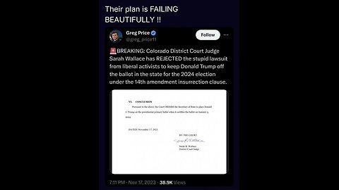 Was Trump Really REMOVED From 2024 BALLOT!? No. This is A FED PSYOP | Be Smart. What Happens Next
