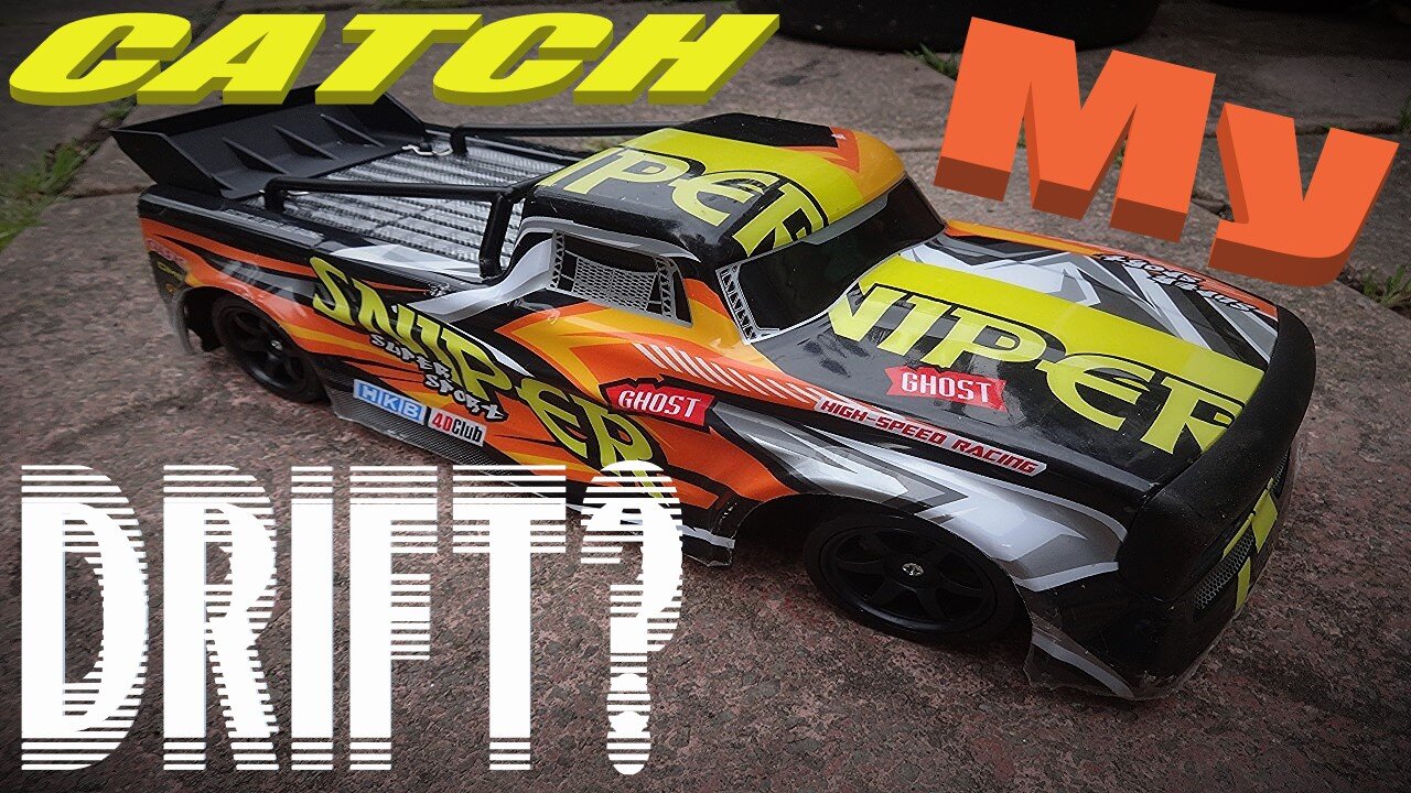 RC Drift Car Tested! Brand New 1:16 4DRC H4 Sniper Ghost