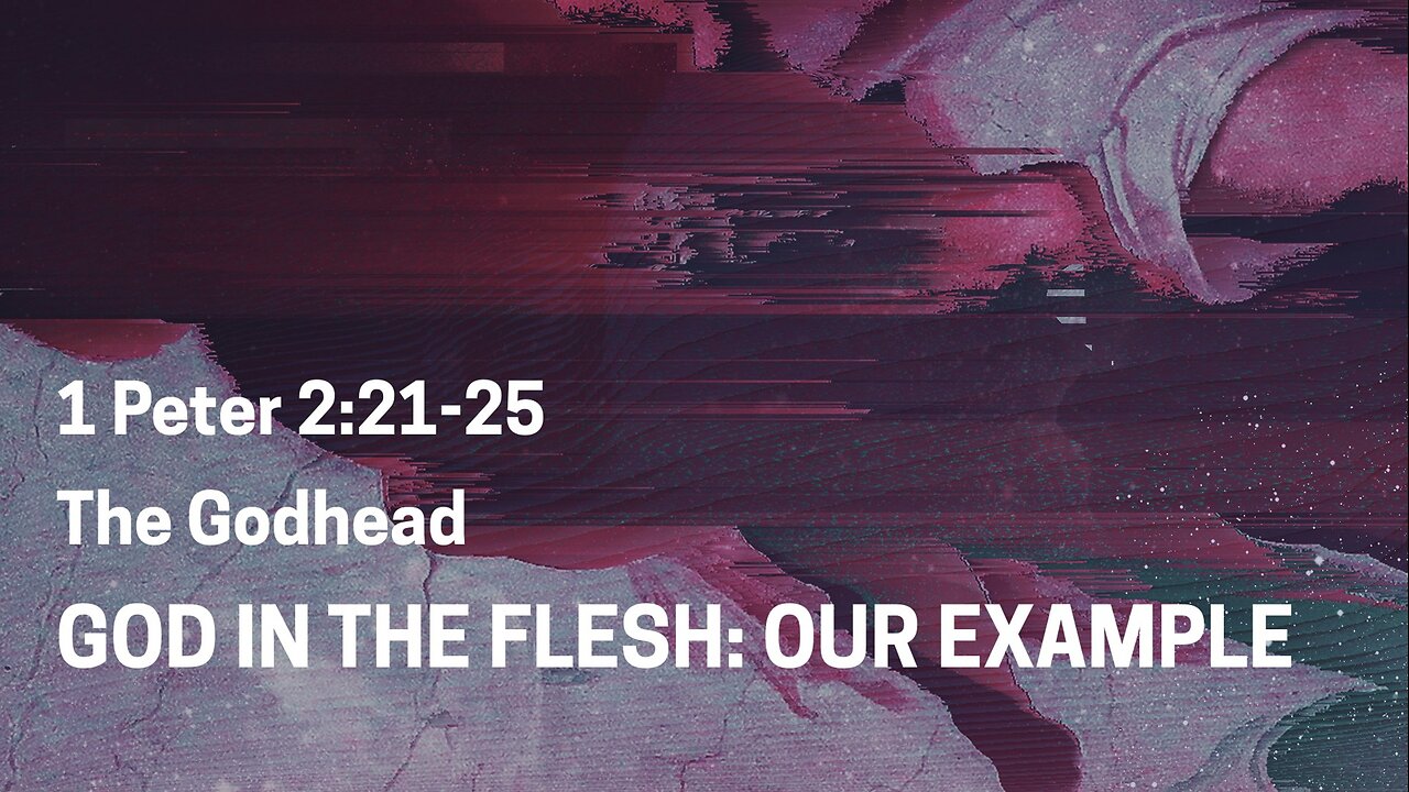 God In The Flesh: Our Example