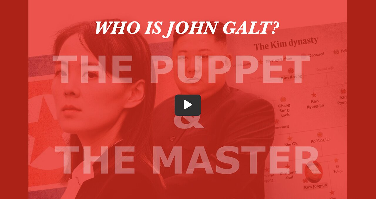 THE PUPPET & THE MASTER - PRELUDE TO WW3 D3CODE - MUST WATCH THX John Galt SGANON