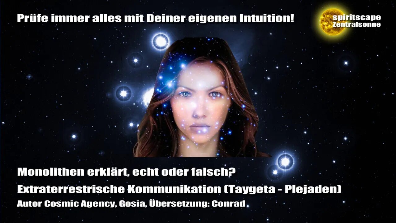 Cosmic Agency - Monolithen erklärt, echt oder falsch? Extraterrestrische Kommunikation (Plejaden)