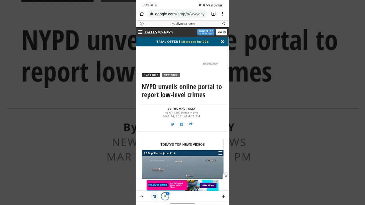 The NYPD are allowing people to report some, not all, crimes online. from nydailynews.com