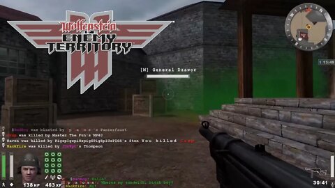 Wolfenstein Enemy Territory - Green Gas?! - (2020 - ET Legacy) Free!