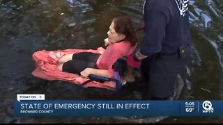 Residents in Broward County rescued from flooding