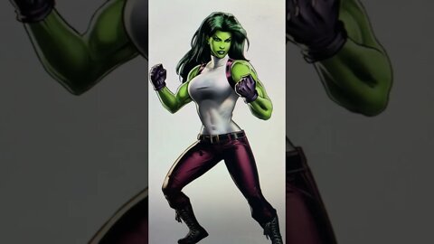 I Want to Draw ✍️ She-Hulk: Attorney at Law - Shorts Ideas 💡