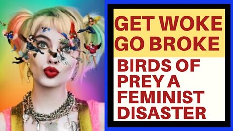 GET WOKE GO BROKE : BIRDS OF PREY